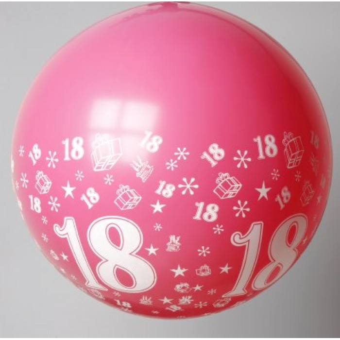 Cokes cilinder Arne Ballonnen 18 jaar - Mega Ballon - 92cm - 1 stuk kopen? | VerraXL Speelgoed