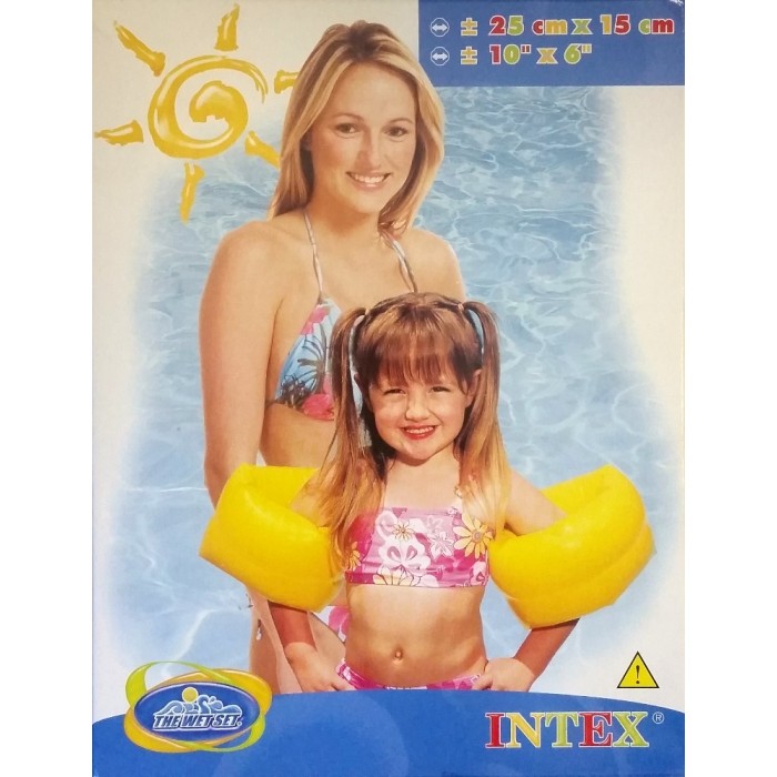 Zwemmouwtjes Geel - 25x15cm | Intex 56642 | VerraXL Speelgoed